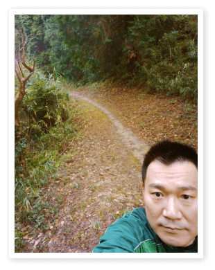 近所でトレイルラン。松尾寺まで